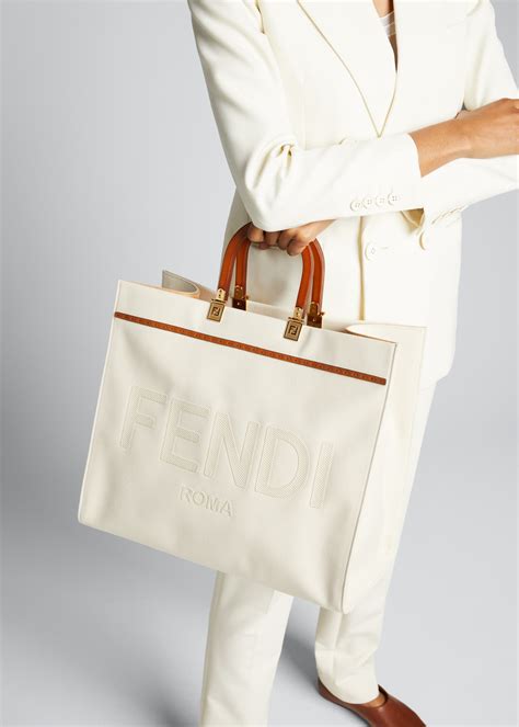 fendi large sunshine shopper tote.